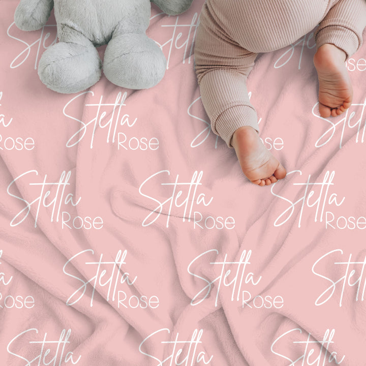 The Stella Rose Custom Blanket