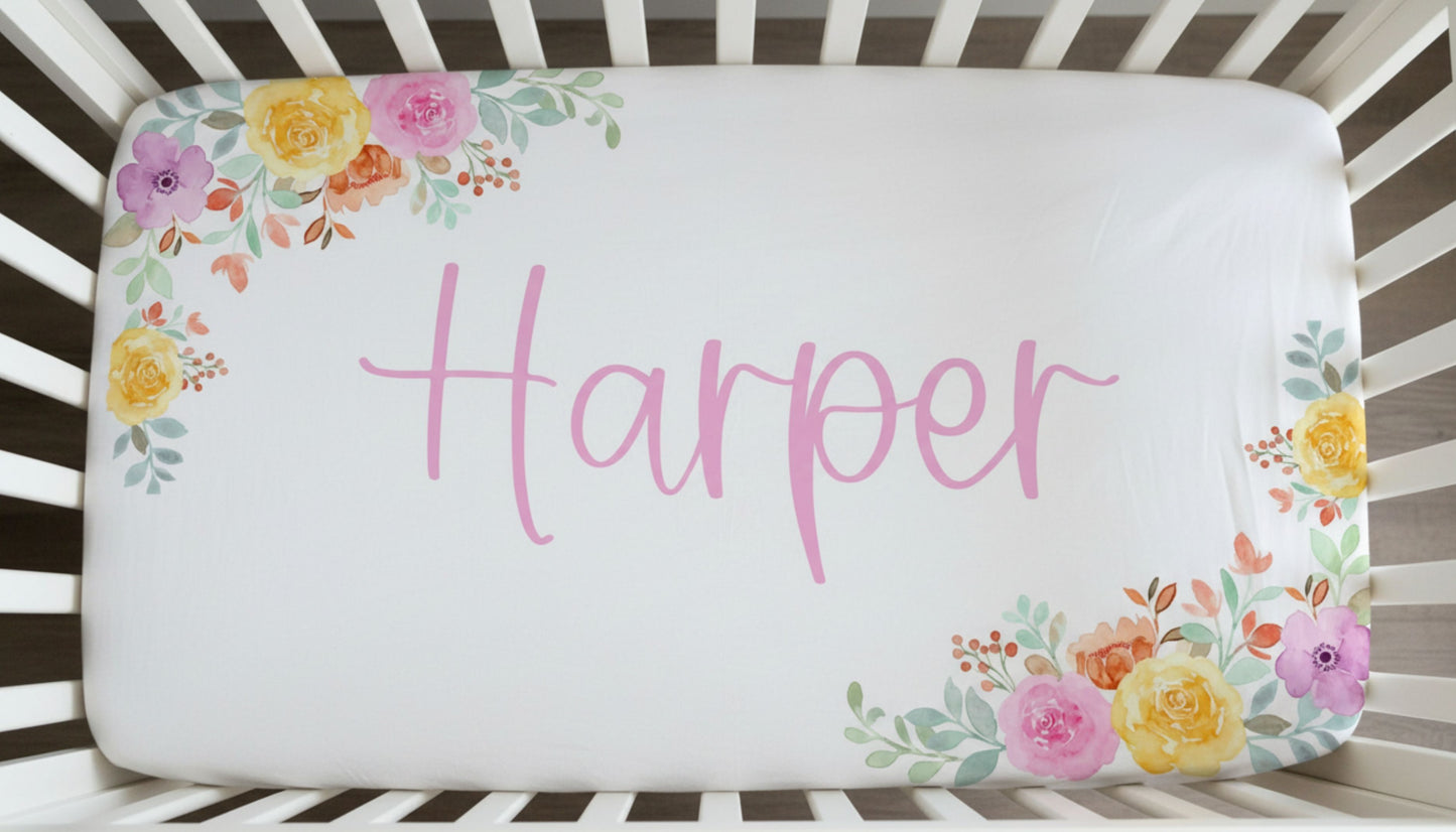 The Harper Crib Sheet
