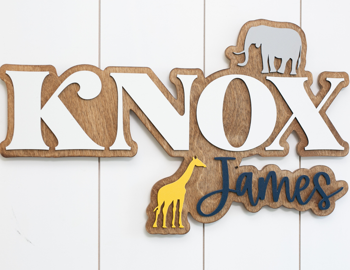 The Knox Wood Sign