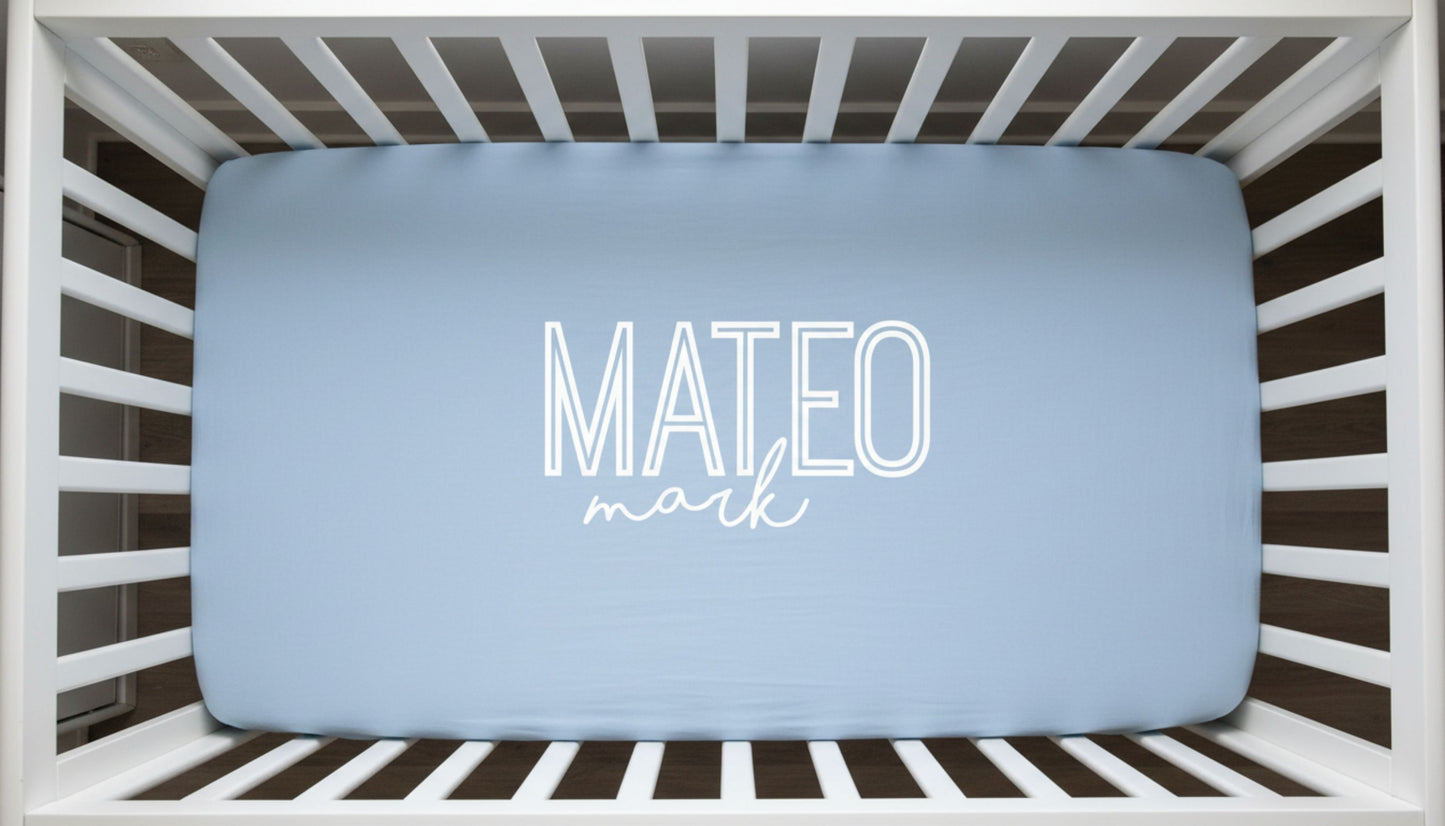 The Mateo Crib Sheet