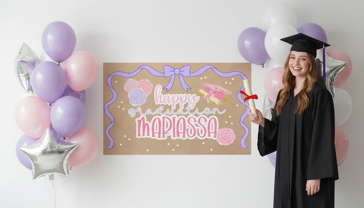 The Happy Graduation Event Banner