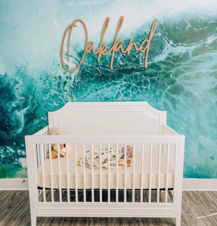 The Oakland Nursery Wood Name Sign