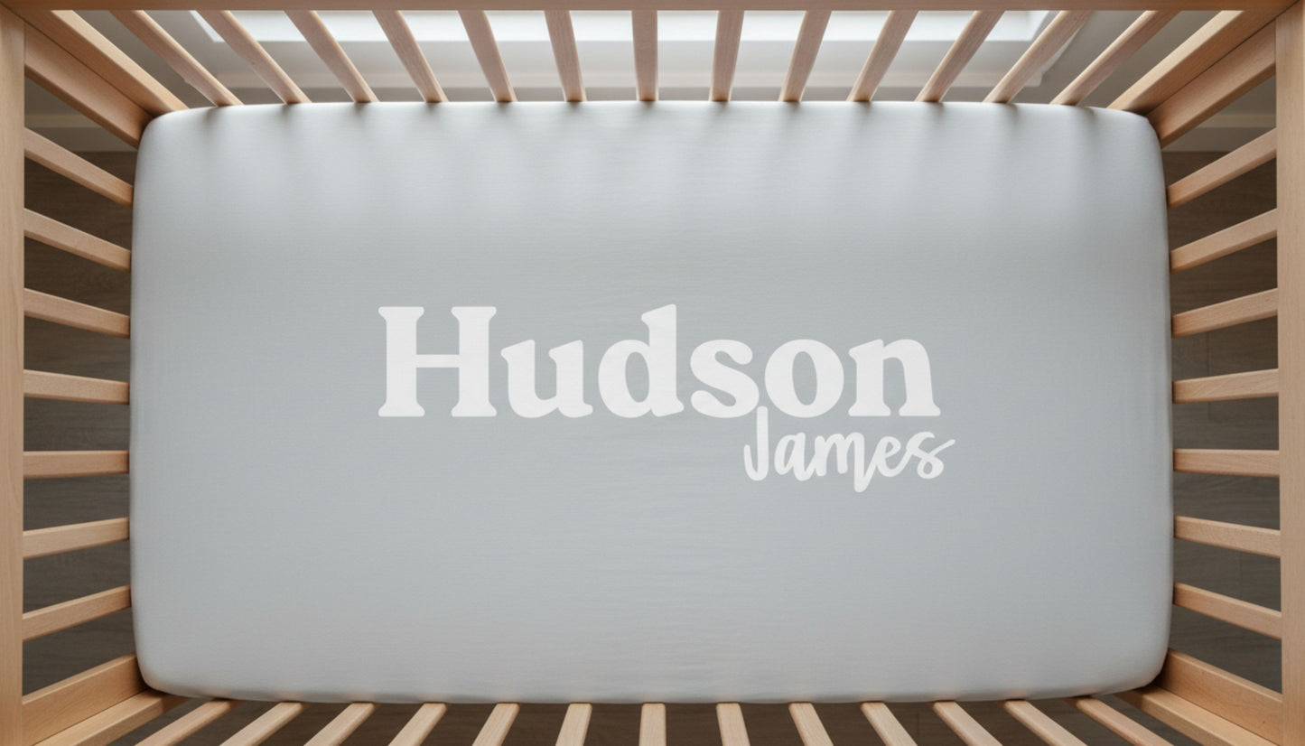 The Hudson Crib Sheet