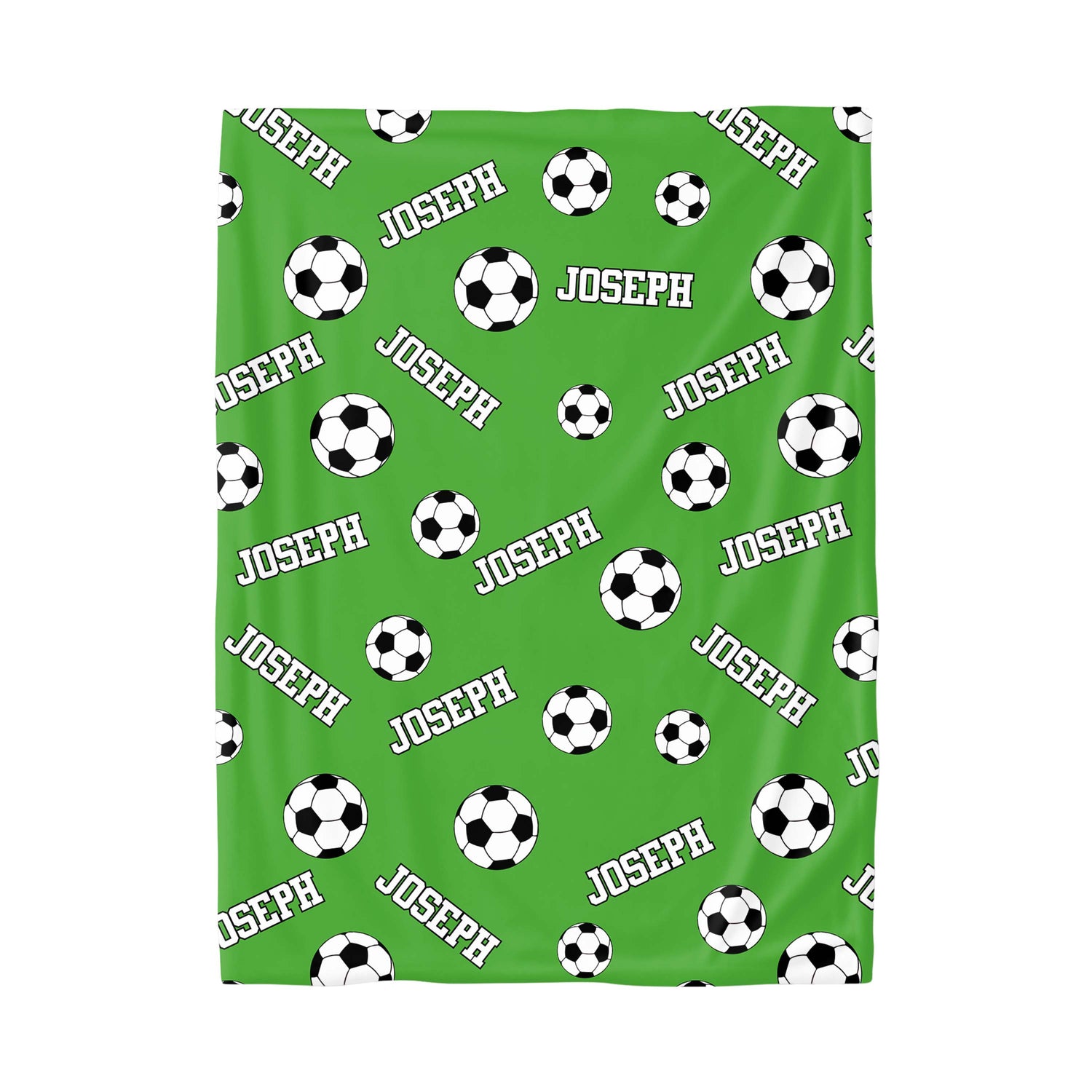 Soccer Custom Kids Blanket