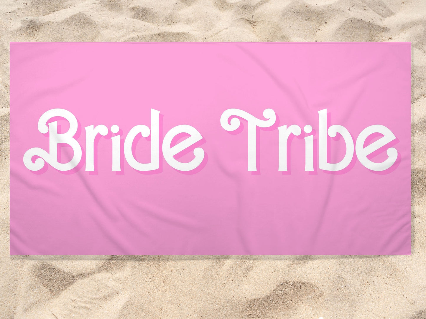 Bride Tribe Beach Towel