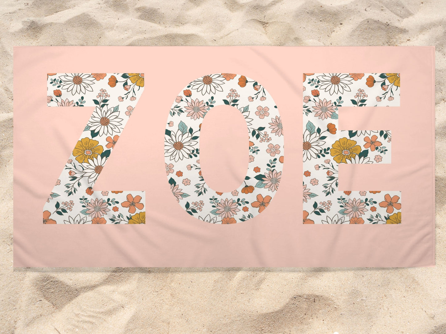 The Zoe Beach Towel