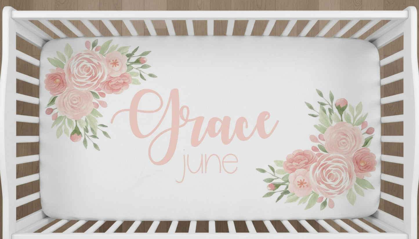 The Grace Crib Sheet