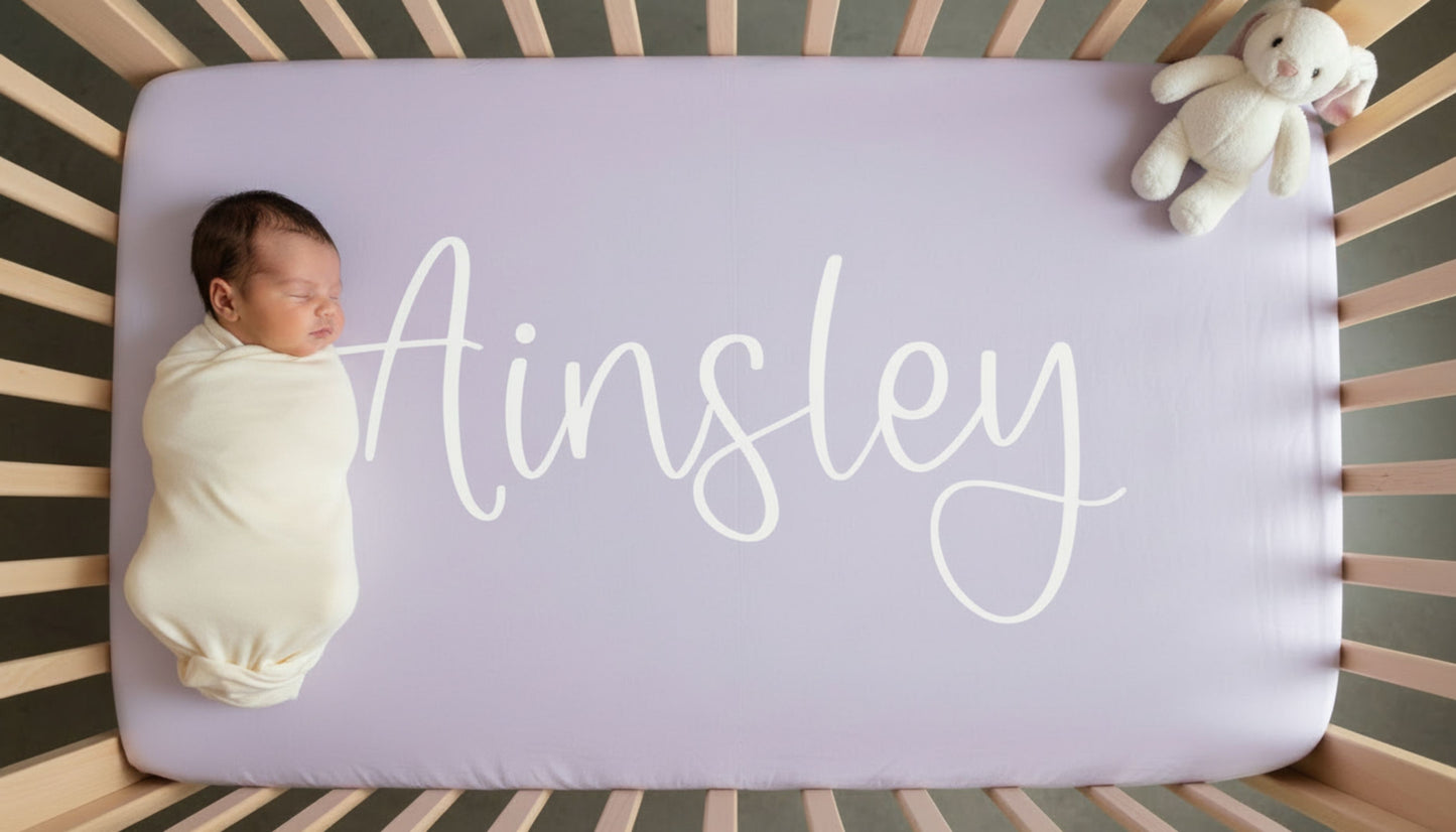 The Ainsley Crib Sheet