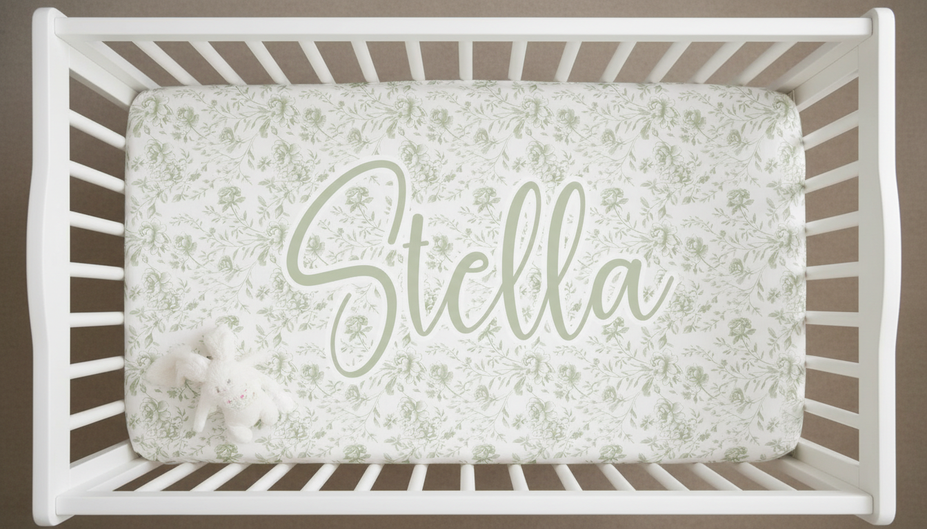 The Stella Crib Sheet