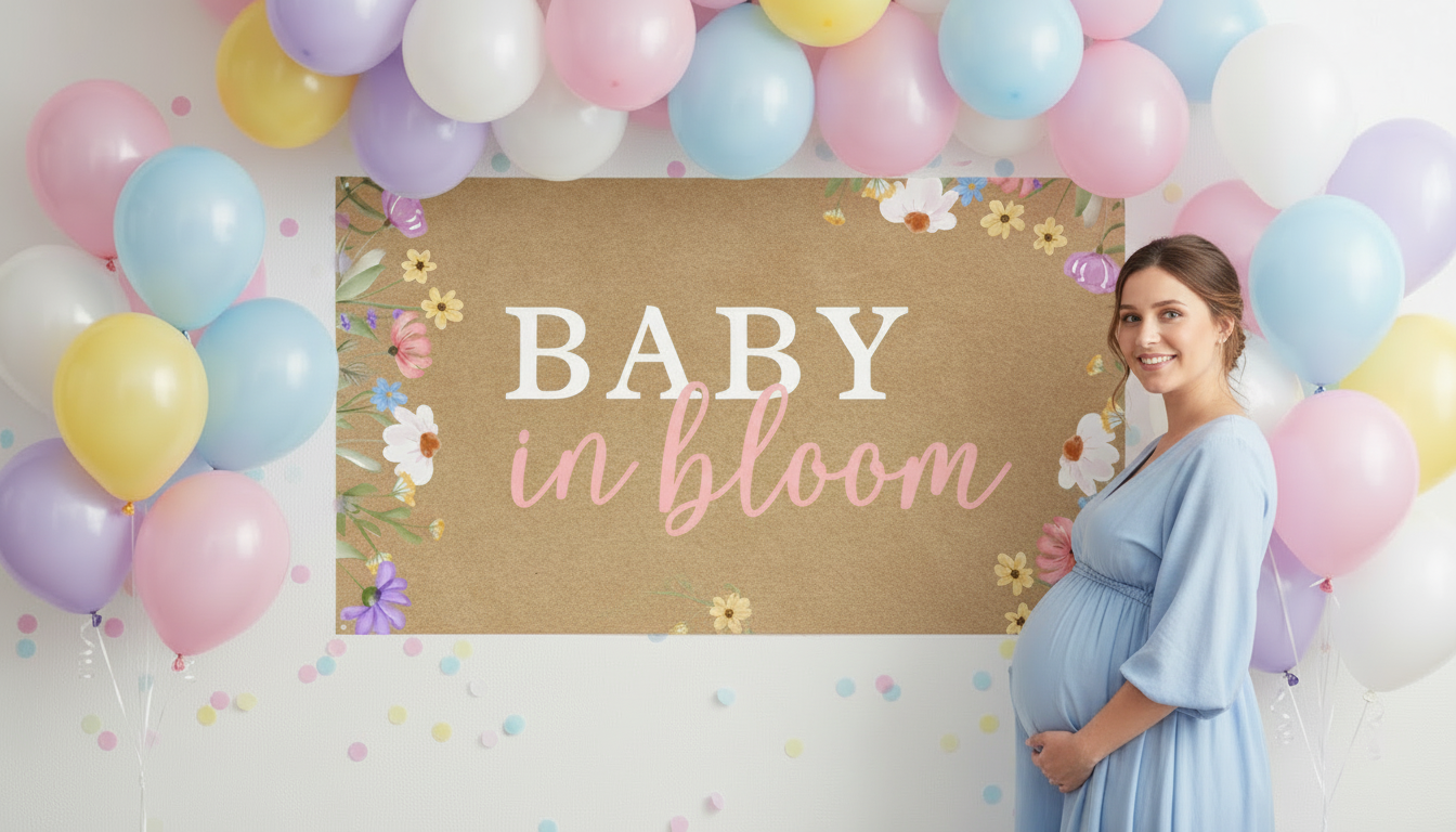 The Baby in Bloom Event Banner