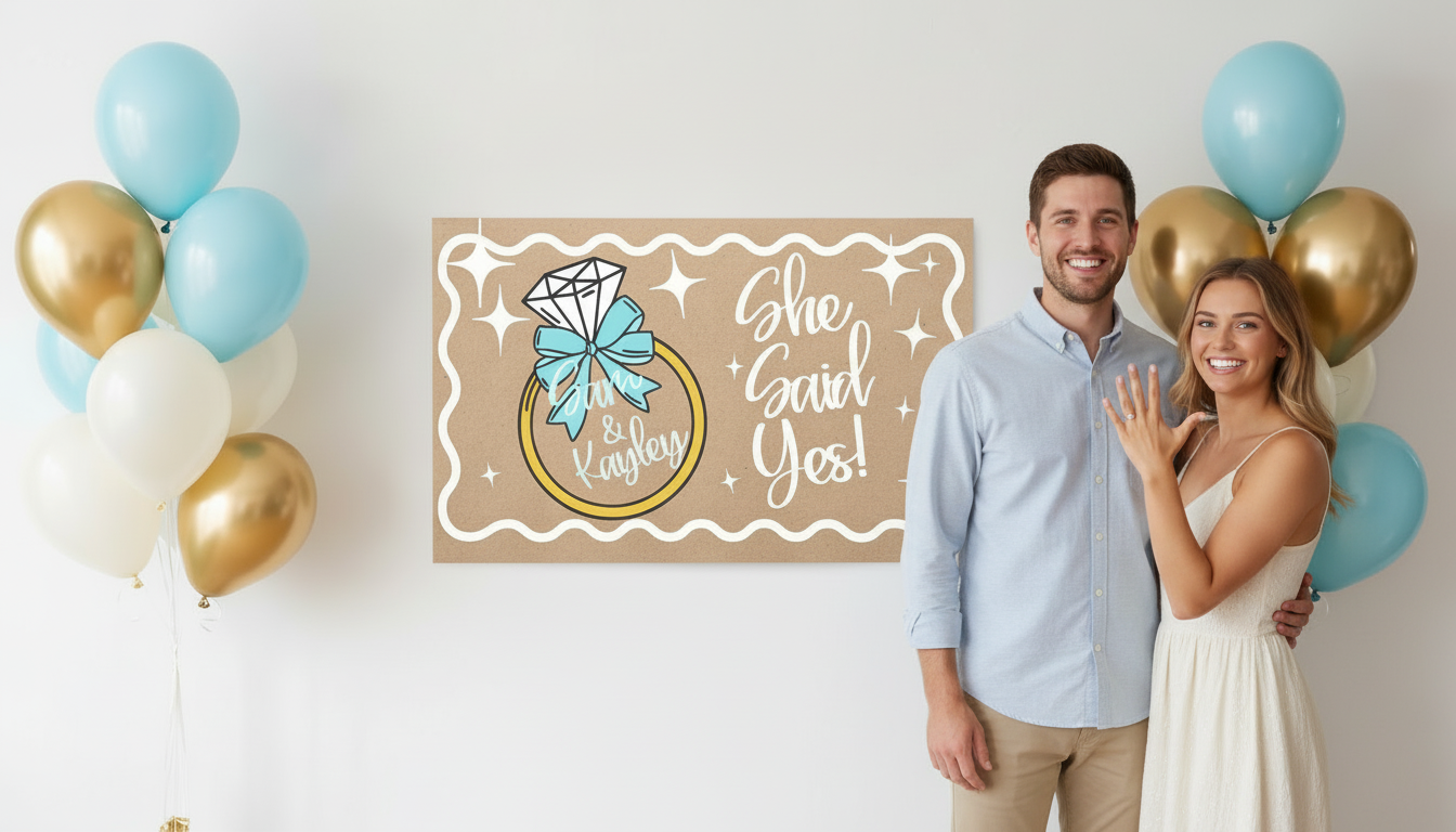 The She said yes Event Banner