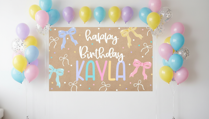 The Kayla Event Banner