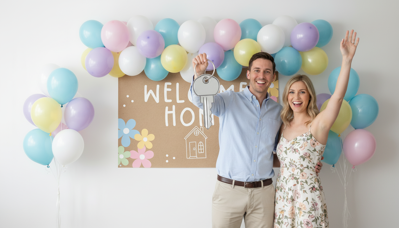 The Welcome Home Event Banner