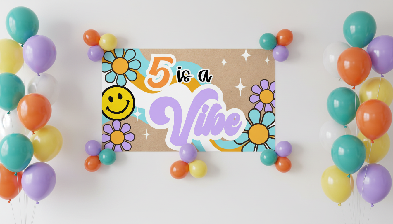 The 5 is a vibe Event Banner