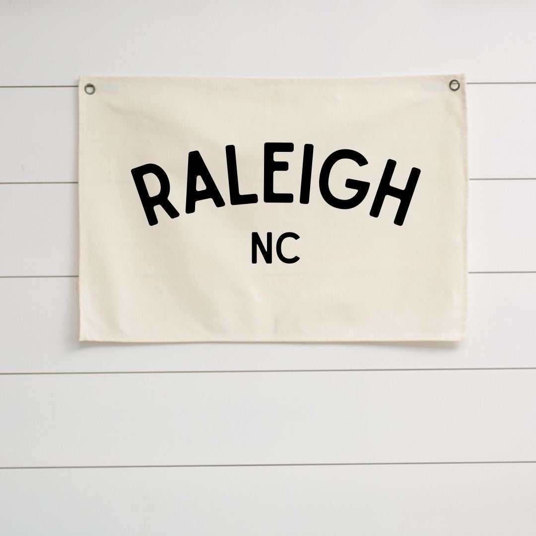 The Raleigh Canvas Banner