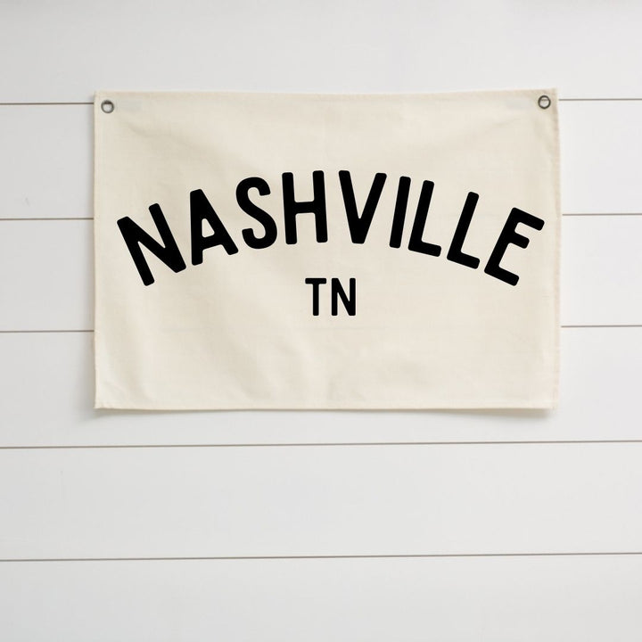 The Nashville Canvas Banner