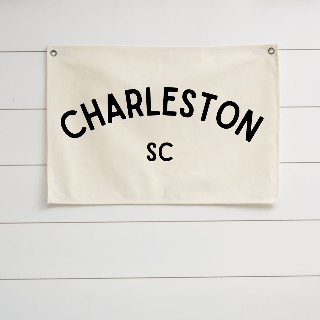 The Charleston Canvas Banner