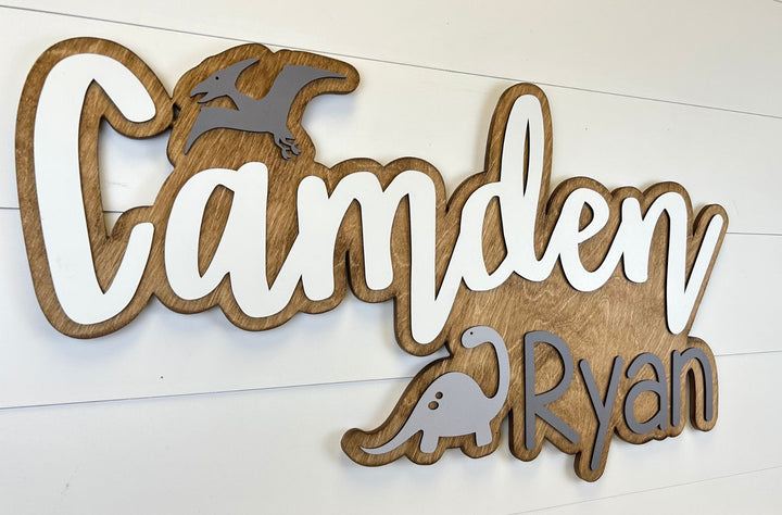 The Camden Bubble Wood Sign