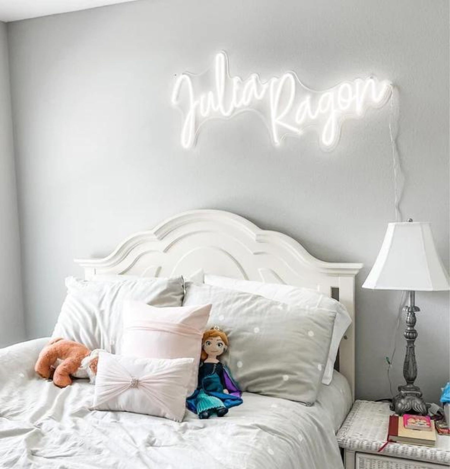 The Julia Staggered Kids Neon Sign