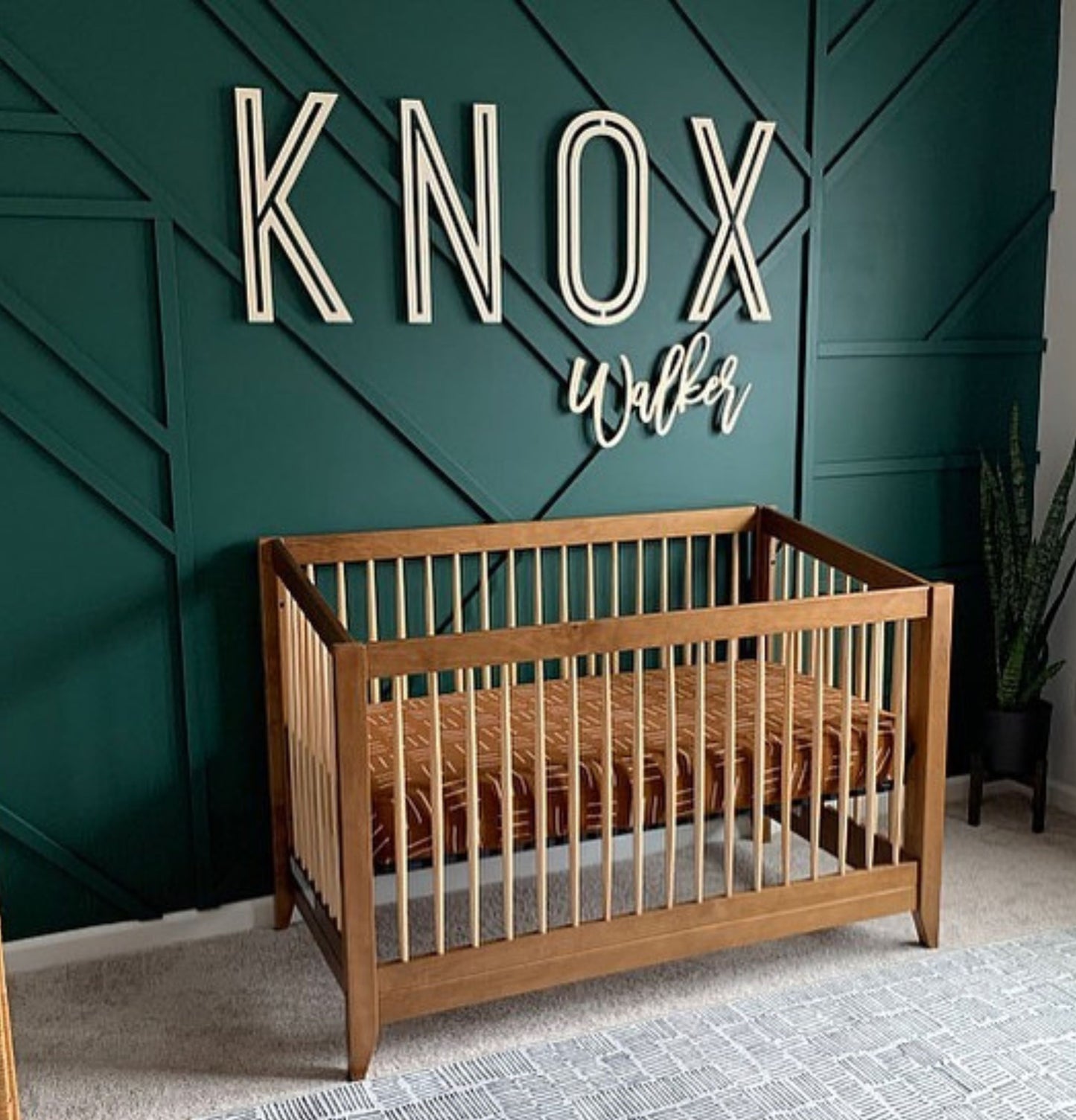 The Knox Wood Nursery Sign