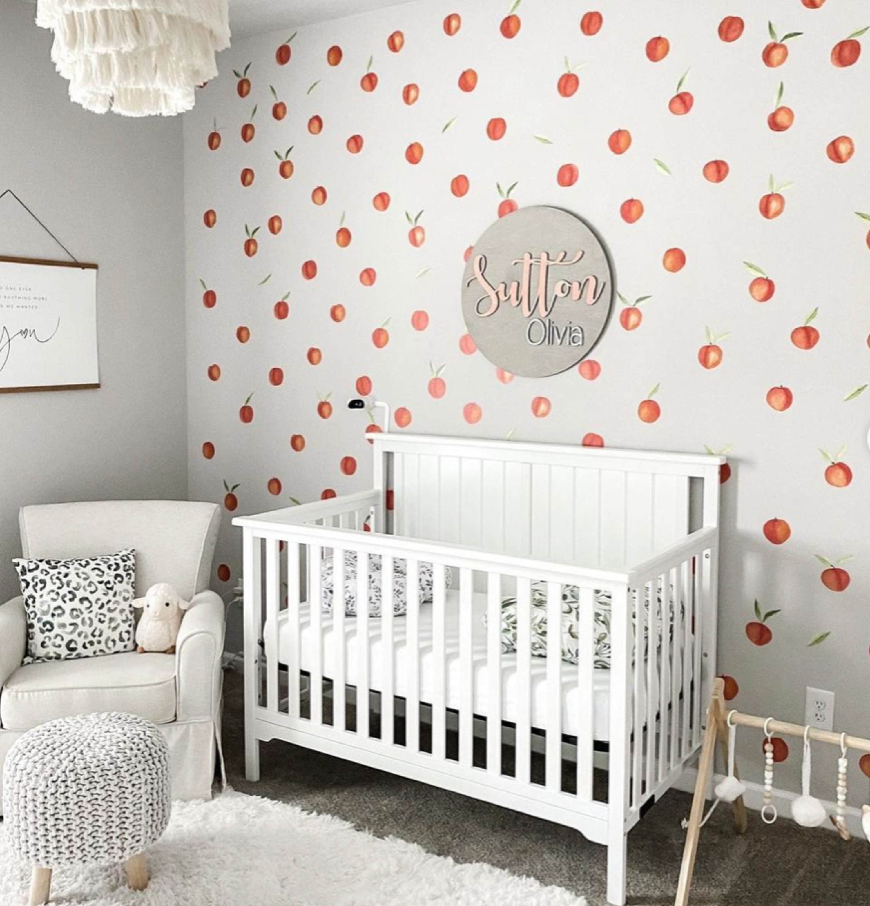 The Sutton Nursery Round Sign